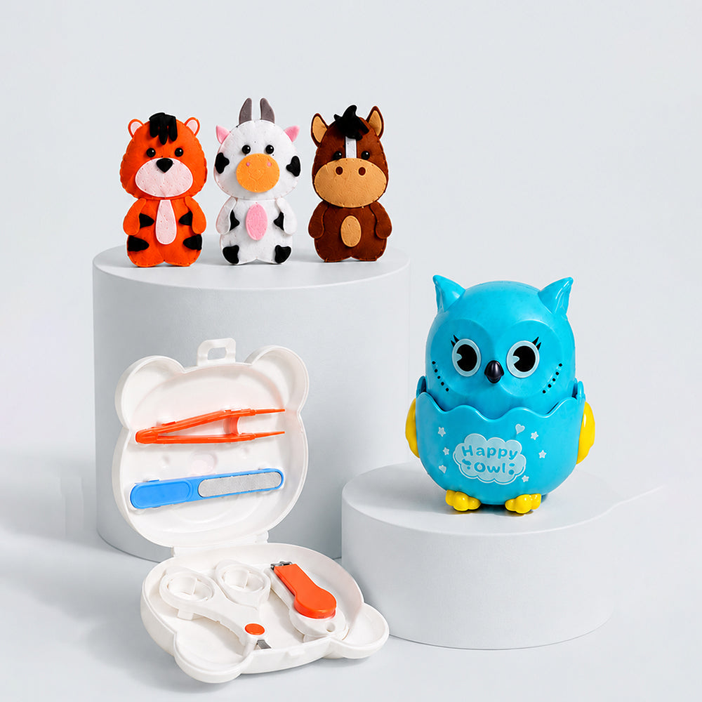 Little Surprise Box 22 pcs, Blue Animals Newborn Baby Boy, All Season wear,Gift Hamper set,0-6 months - image 5