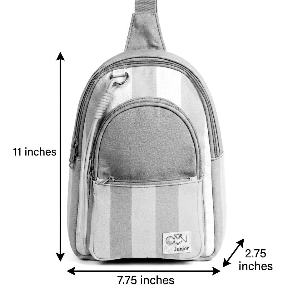 Timeless Stripes Personalized Kids Crossbody Bag - 1785824342300.png