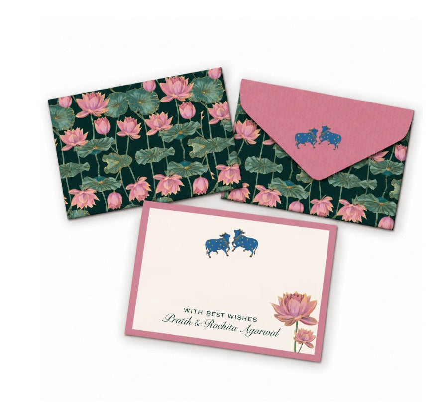 Flat Cards + Envelopes - Set of 25
