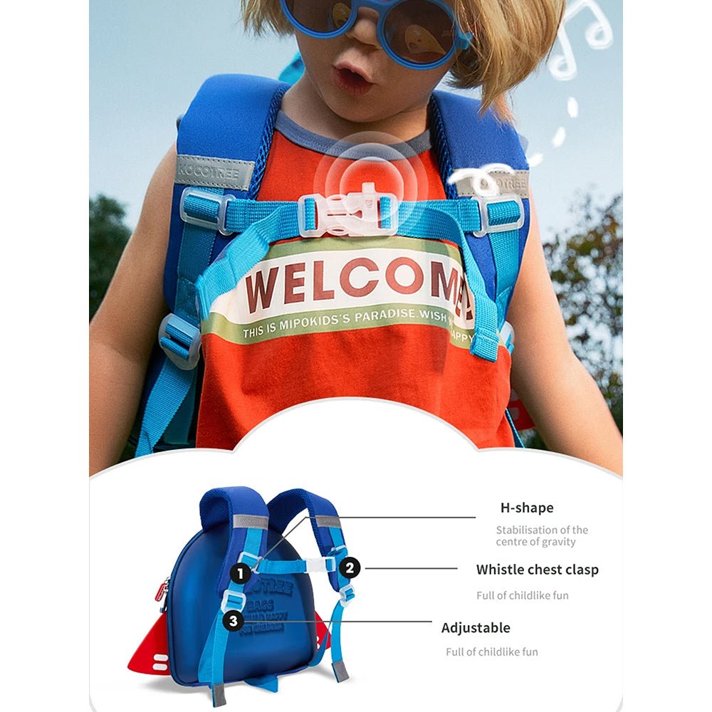 Electric Blue Sailor Backpack for Toddlers & Kids - Little Surprise BoxElectric Blue Sailor Backpack for Toddlers & Kids