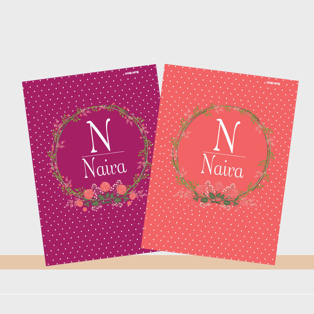 Personalised Notebooks - Set of 2