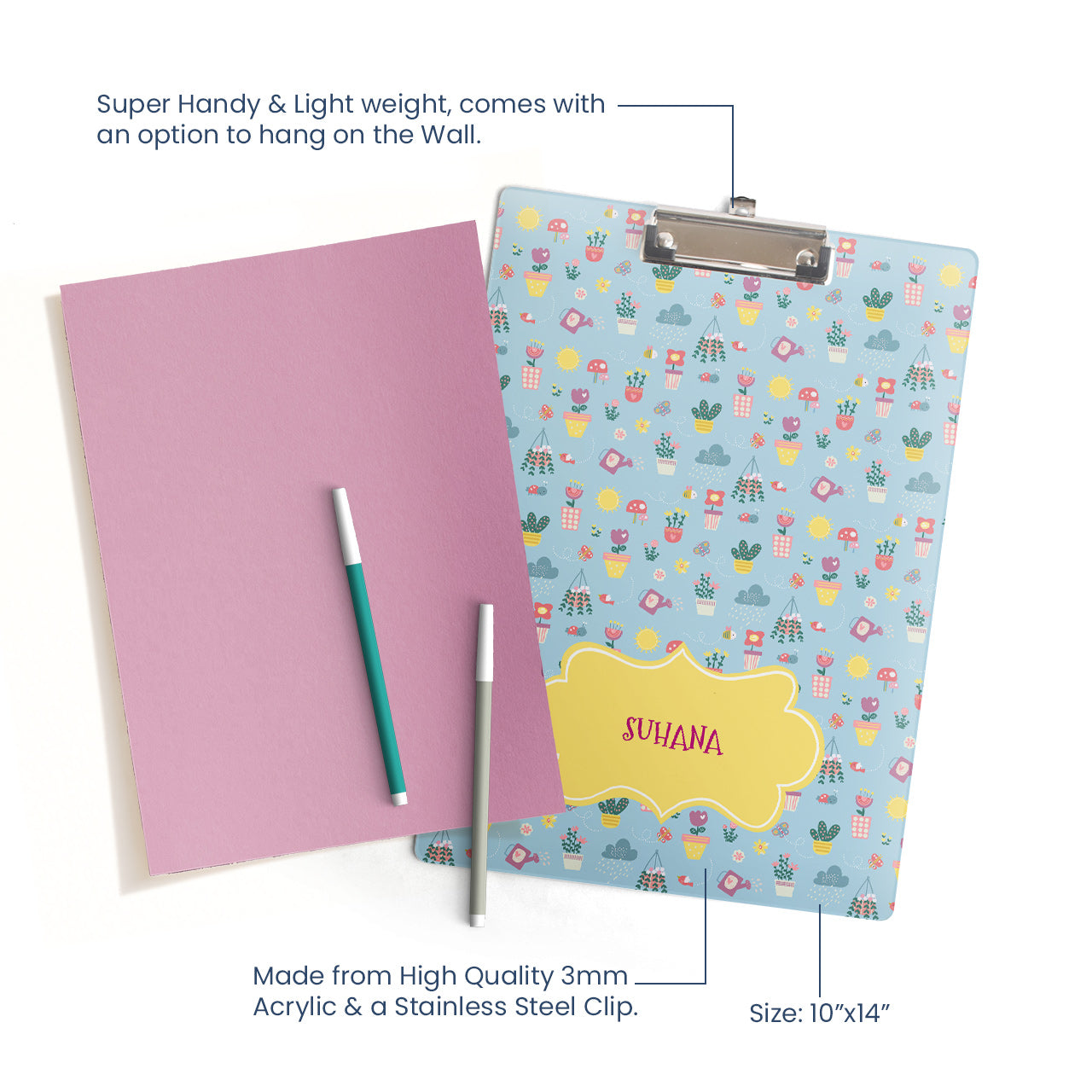 Personalised Clipboard