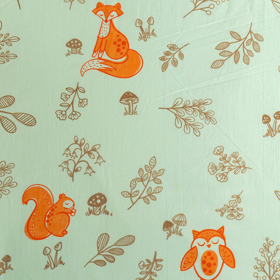 Gudgoodie Kids Flat Bedsheet Set  - 100% Cotton Percale - Queen/Double Bedsheet