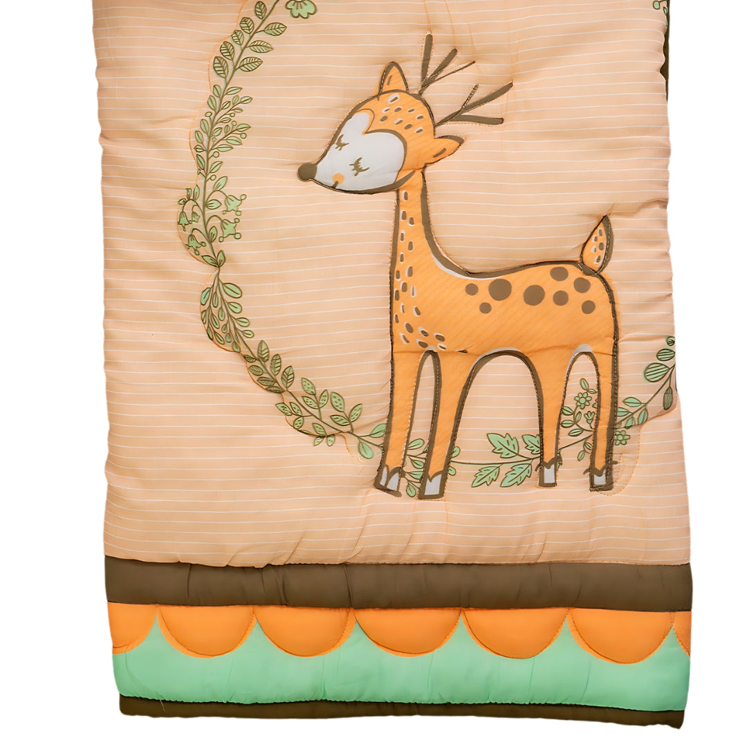 Gudgoodie Cotton Muslin Baby Quilt  - Enchanted Forest