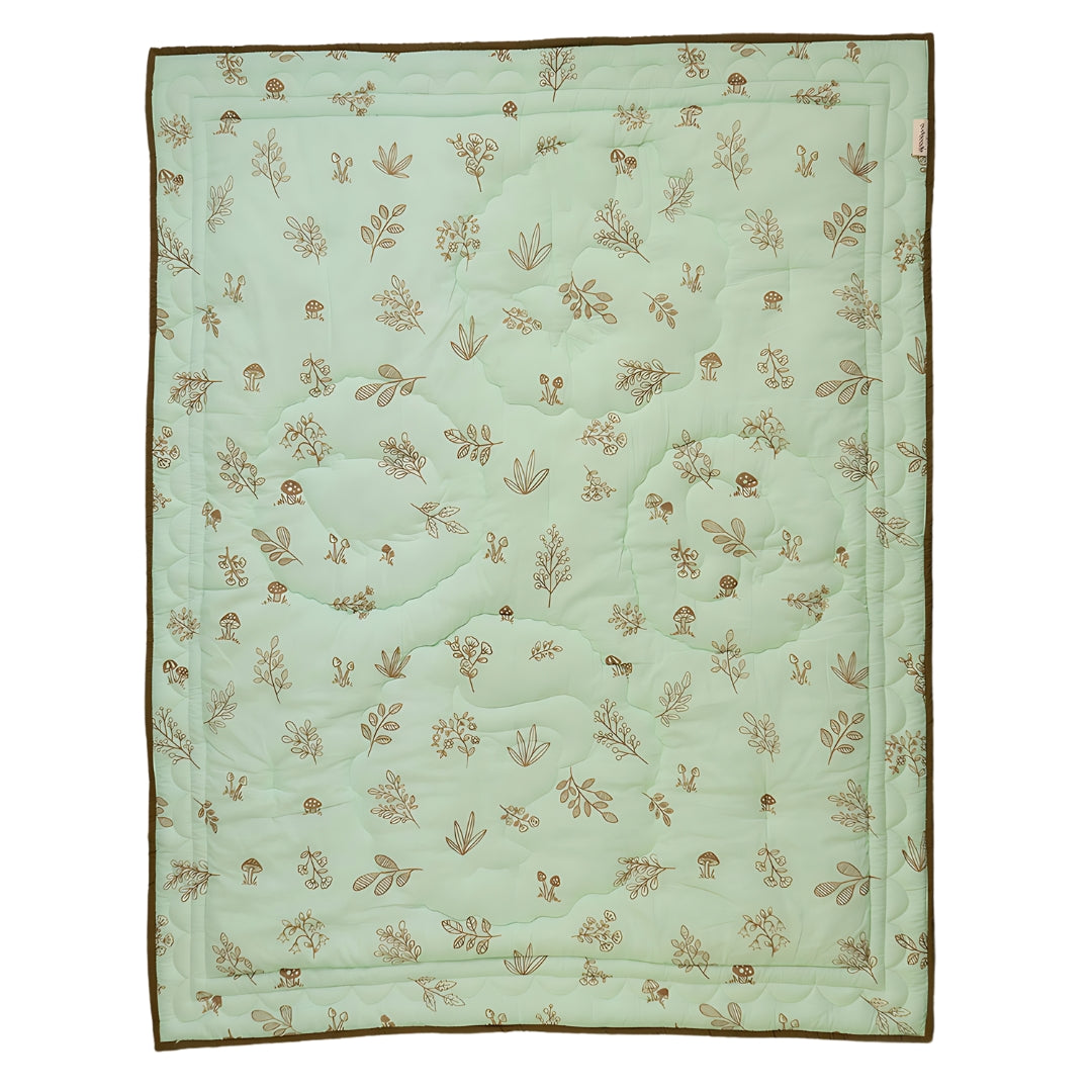 Gudgoodie Cotton Muslin Baby Quilt  - Enchanted Forest