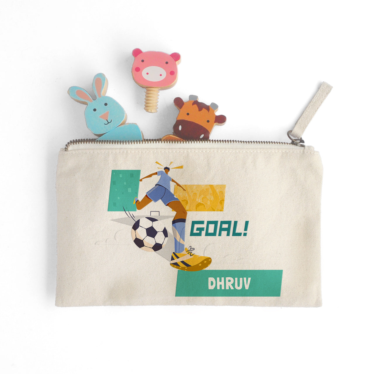 Catch All Pouch - Football Goals, Boy