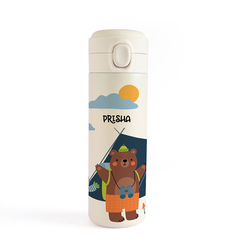 Insulated Bottle - Forest Camping,