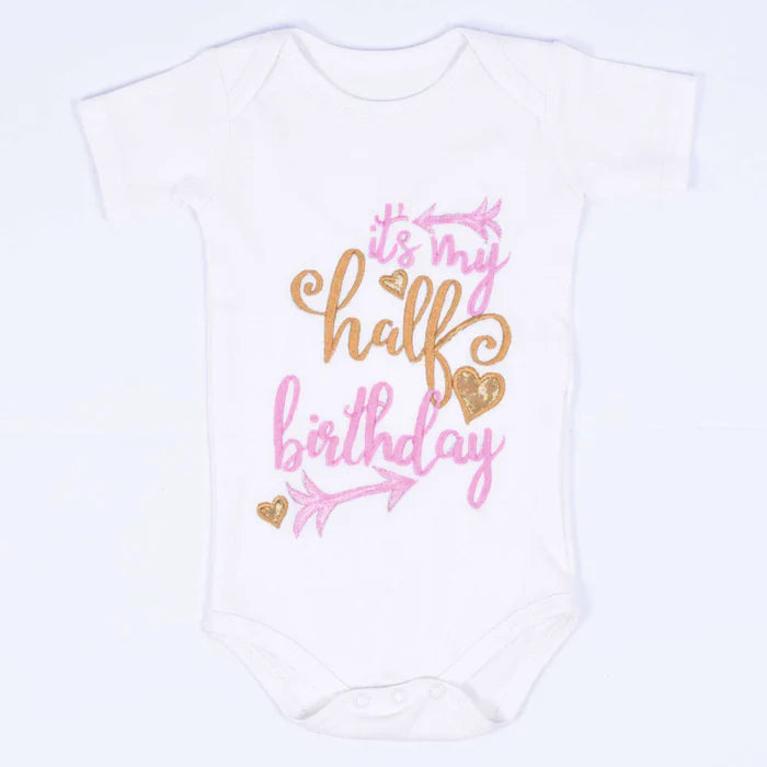 Half Bday Romper