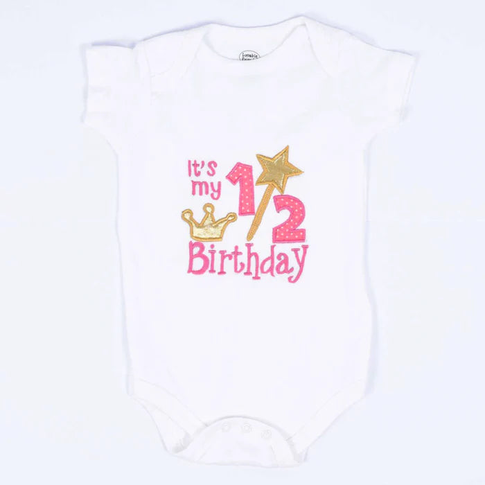 Half Bday Romper