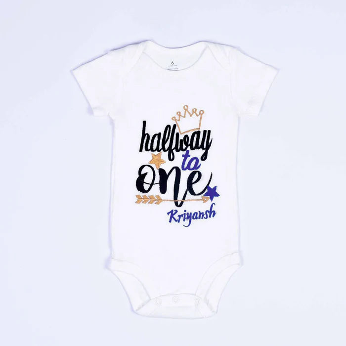 Half Bday Romper