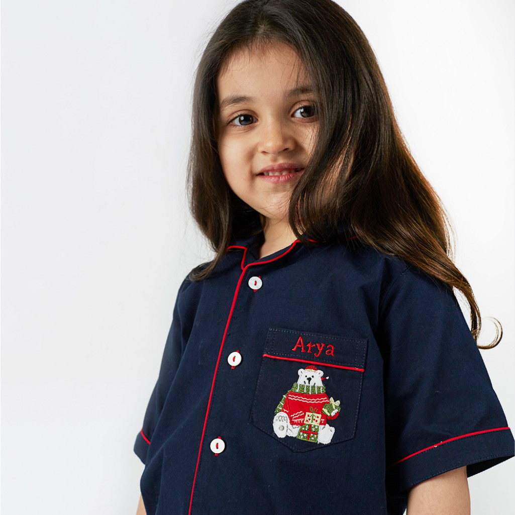 Happy Polar Bear Pajama Set