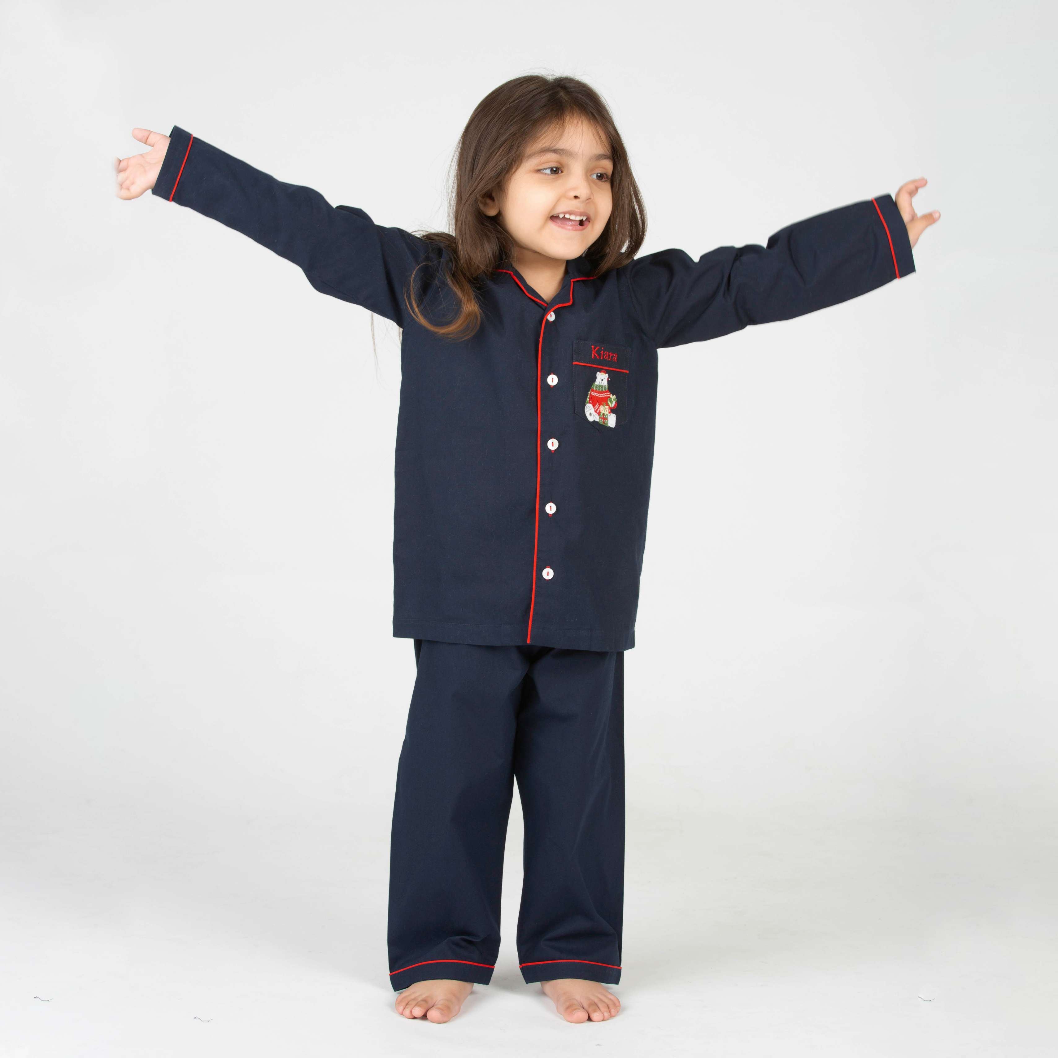 Happy Polar Bear Pajama Set