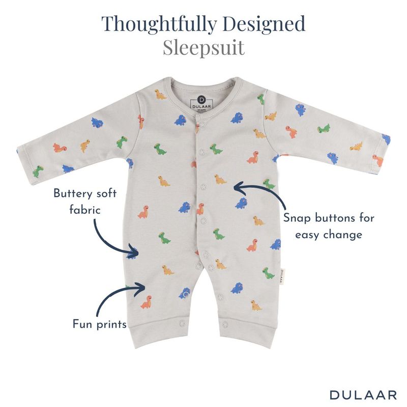 Cotton Sleepsuit Set of 3