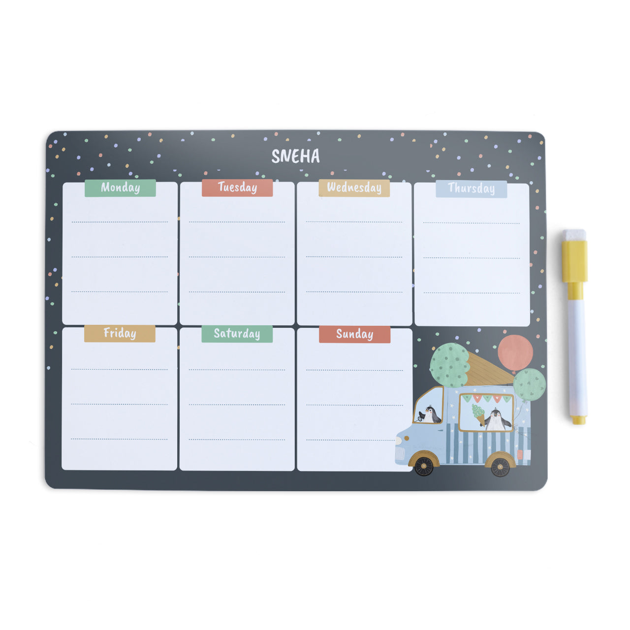 Personalised Meal / Weekly Planner