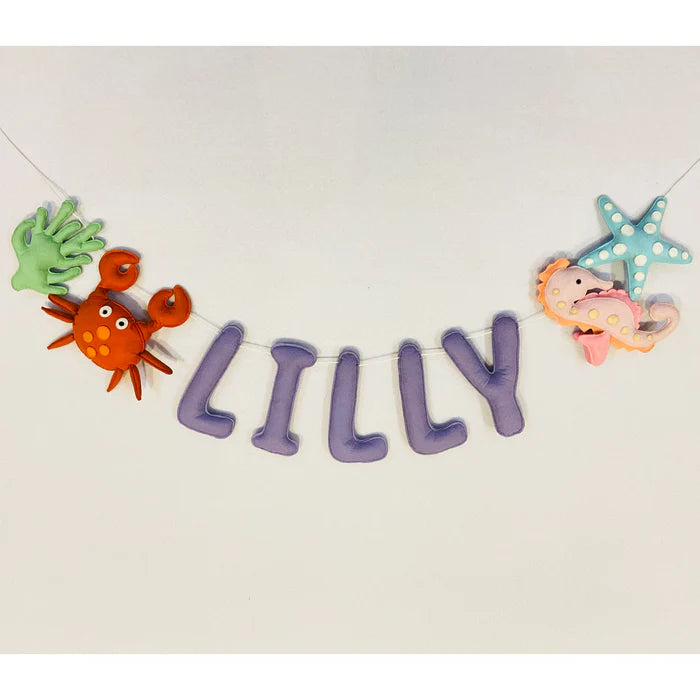 Personalised Nursery Décor Felt Garland