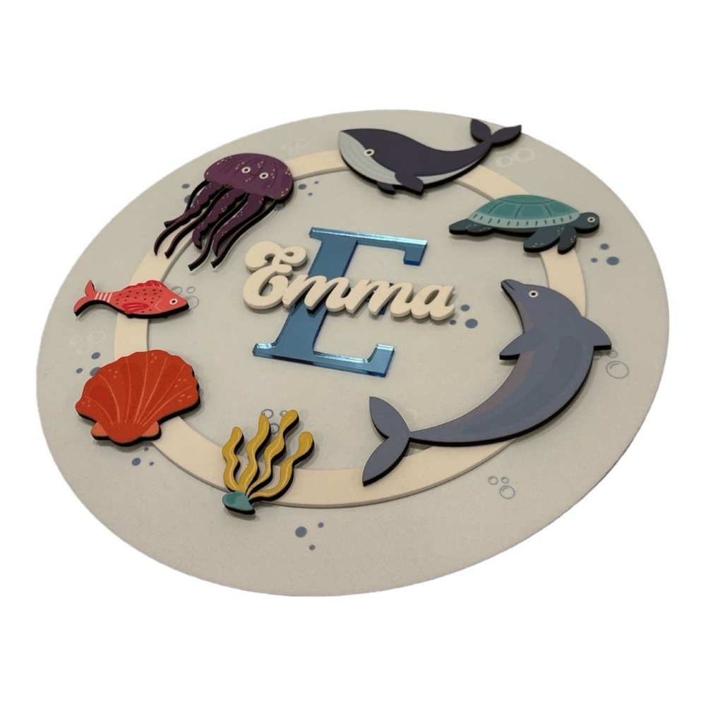 Name Plaque- 12 inches