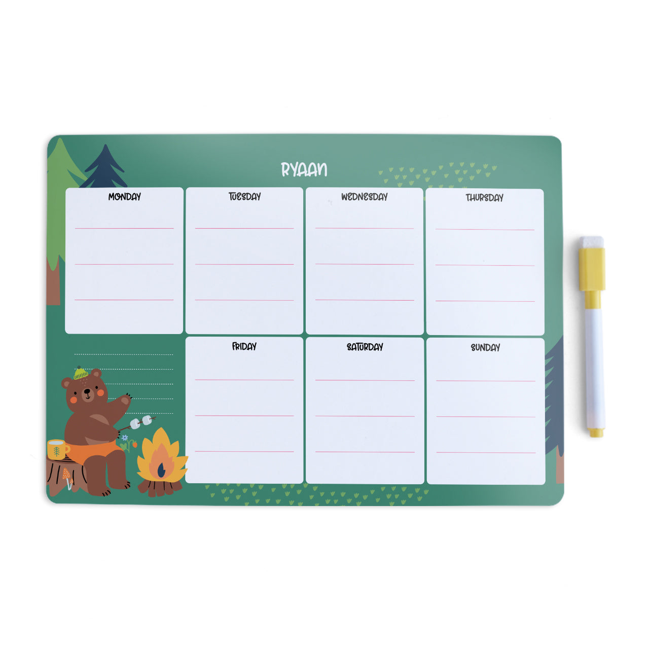 Personalised Meal / Weekly Planner