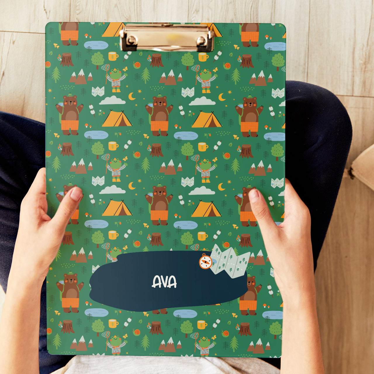Personalised Clipboard - Into The Wild