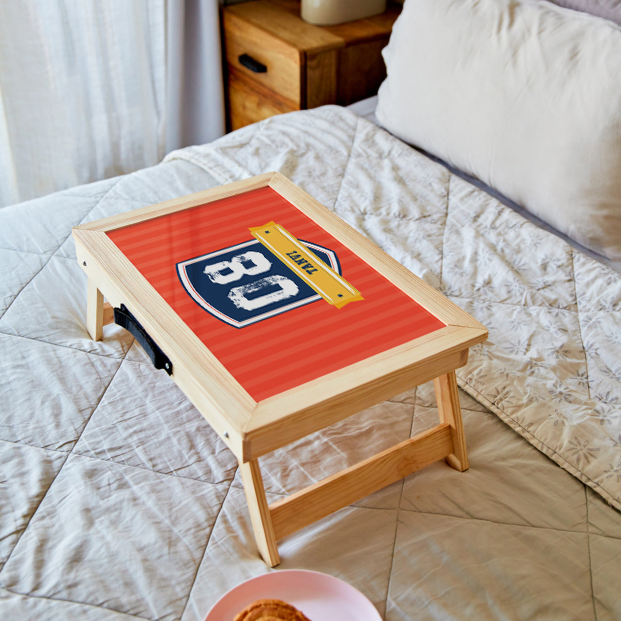 Personalised Foldable Desk - Jersey Number
