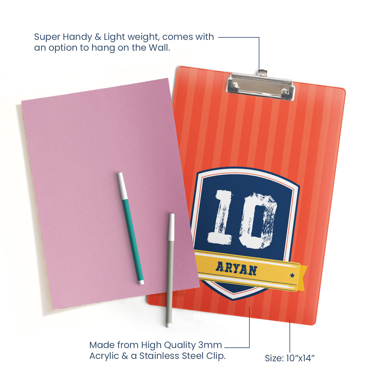Personalised Clipboard
