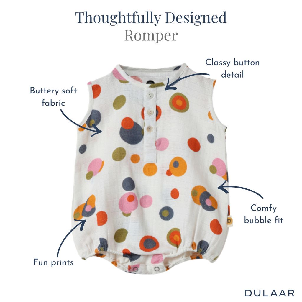 Organic Muslin Romper (Set of 2)