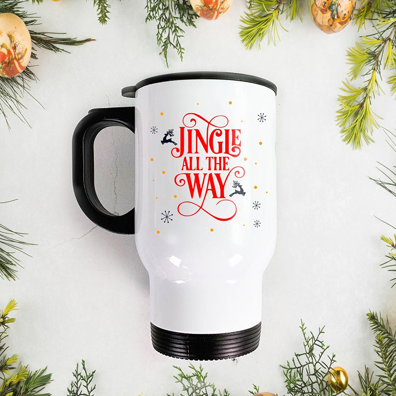 Steel Travel Mug - Jingle