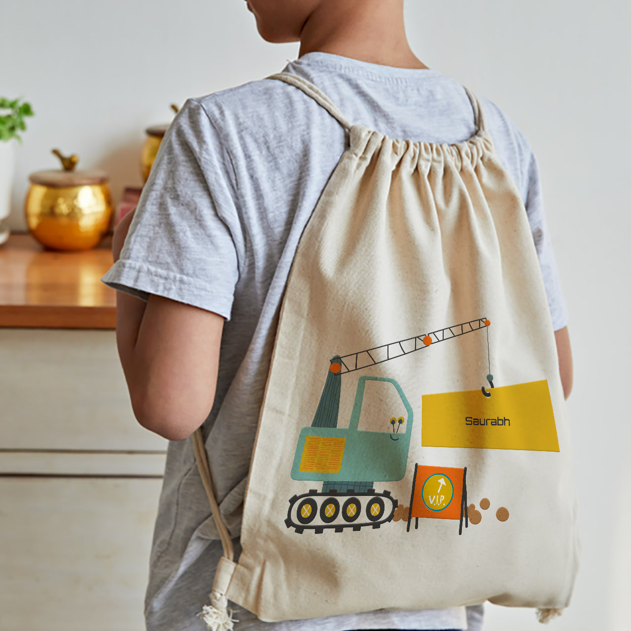 Personalised Drawstring Bag