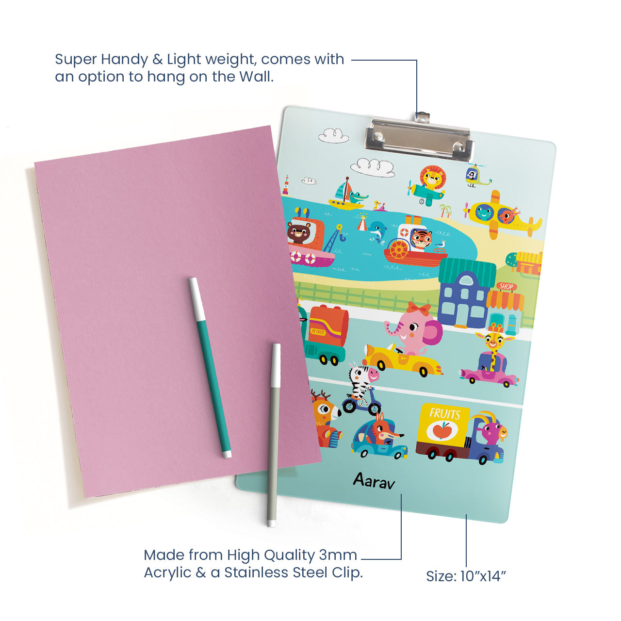 Personalised Clipboard