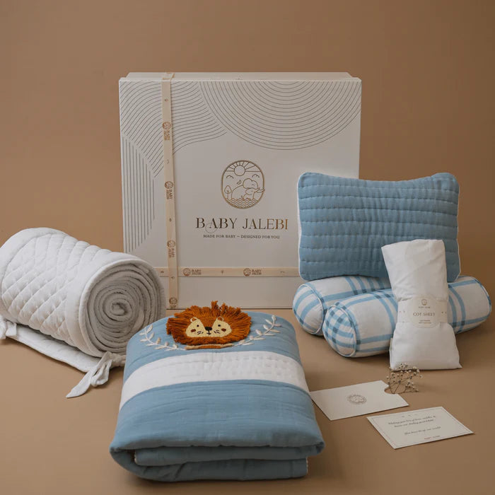 Complete Cot Bedding Set with Bumper