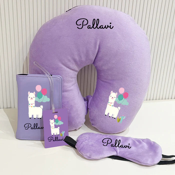 Neck Pillow Set -  4 Piece Set