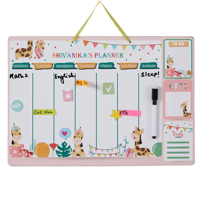 Personalised Magnetic Planner