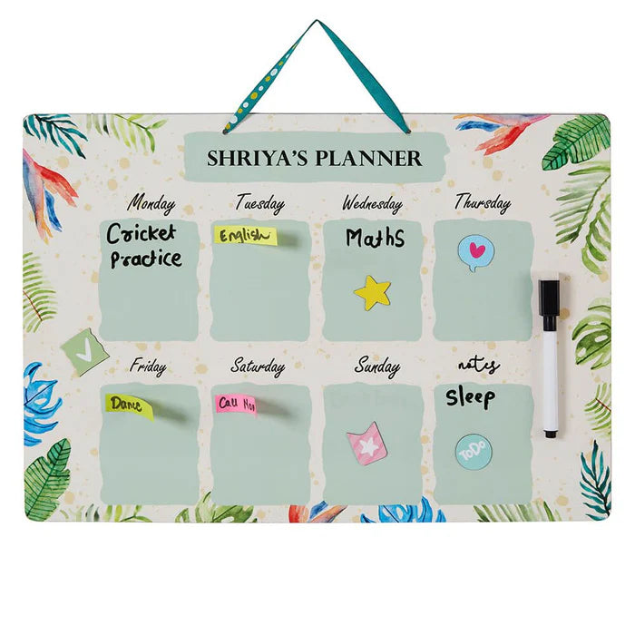 Personalised Magnetic Planner