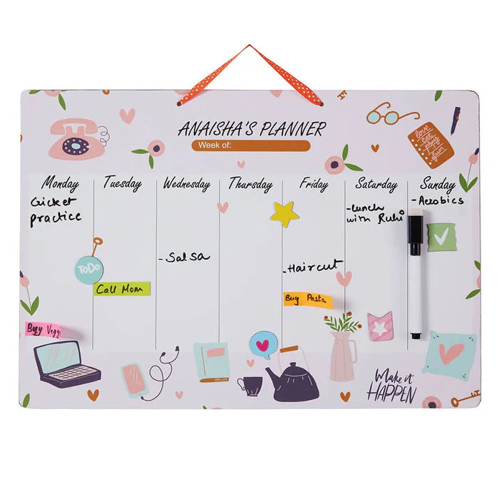 Personalised Magnetic Planner