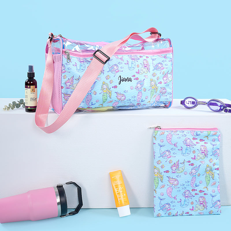 Swim Bag With Wet Pouch - Mermaid