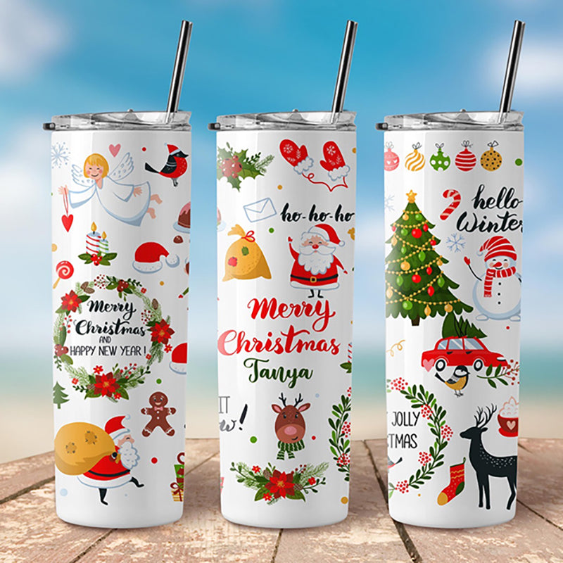 Personalised Skinny Tumblers