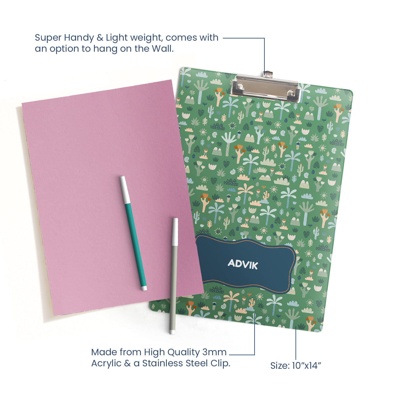 Personalised Clipboard