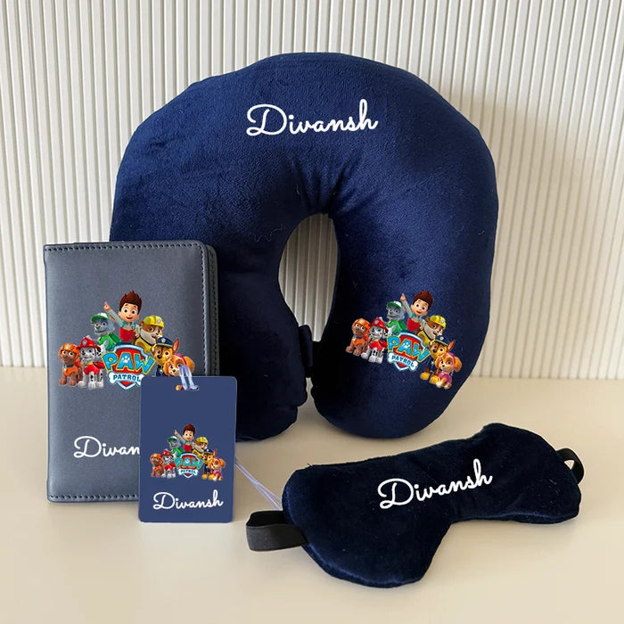 Neck Pillow Set -  4 Piece Set
