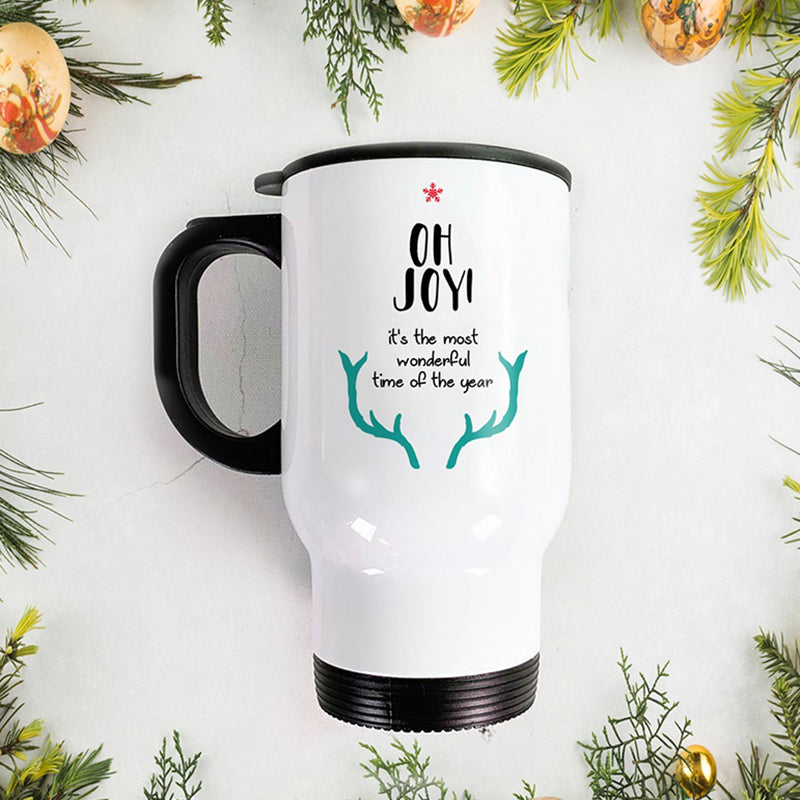 Steel Travel Mug -  Oh Joy