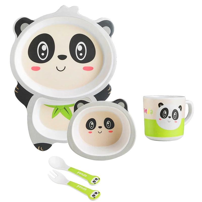 Bamboo Dinner Set - Panda