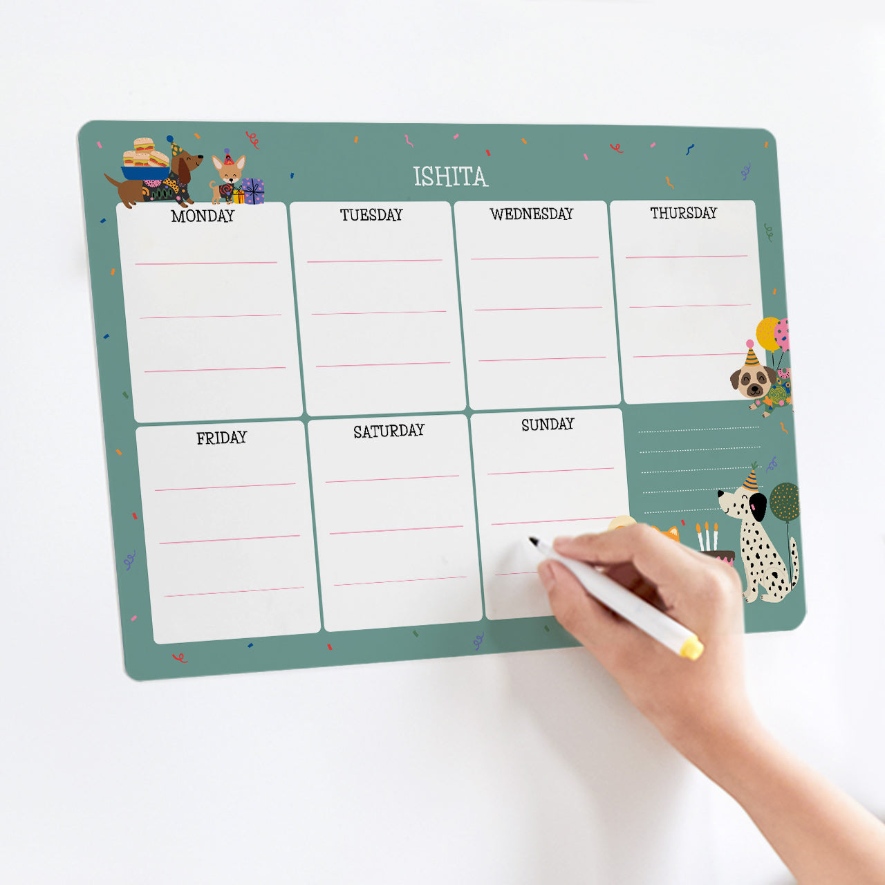 Personalised Meal / Weekly Planner