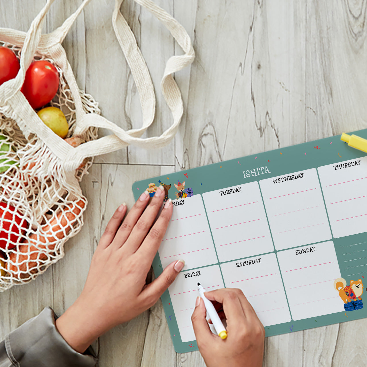 Personalised Meal / Weekly Planner