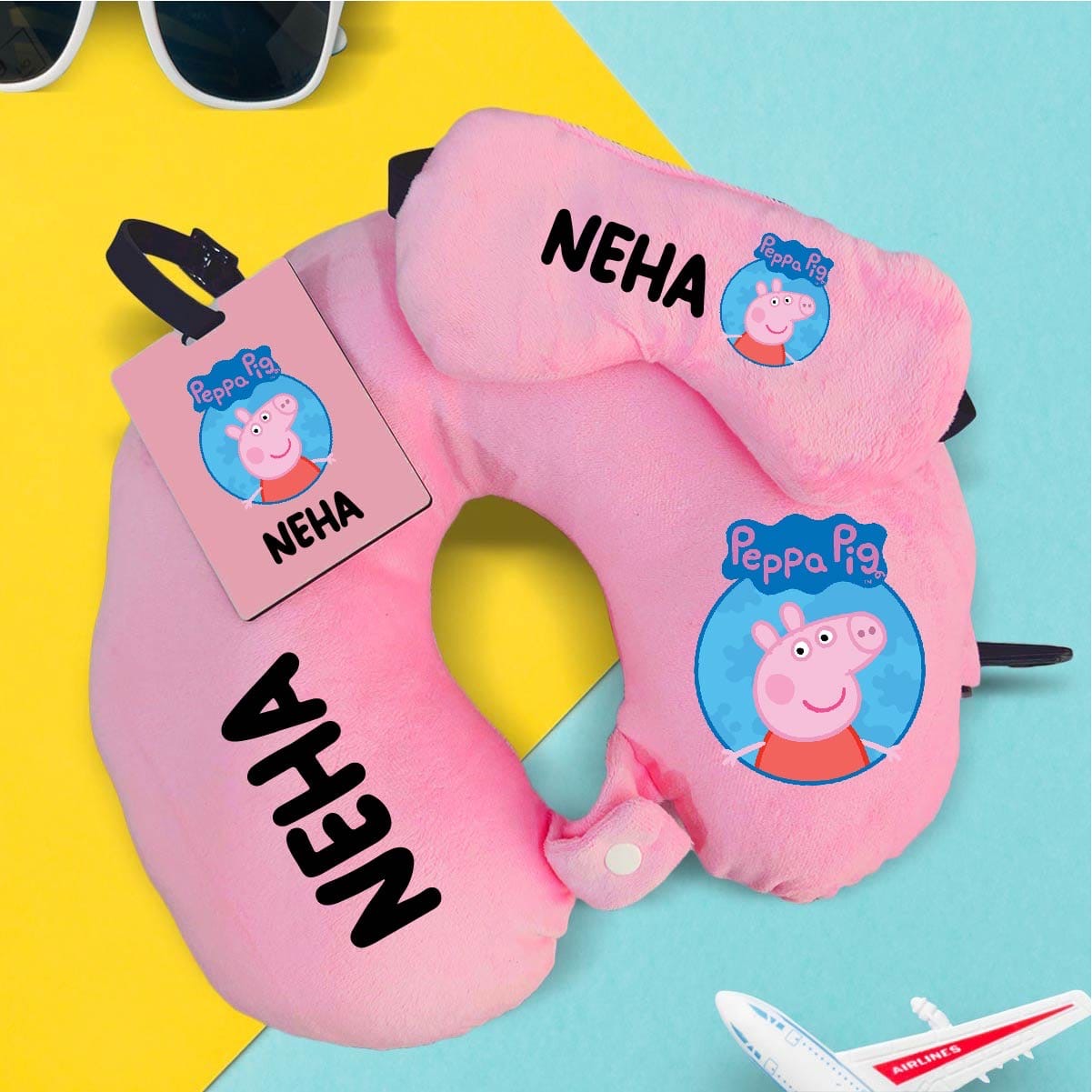 Neck Pillow Set -  Peppa