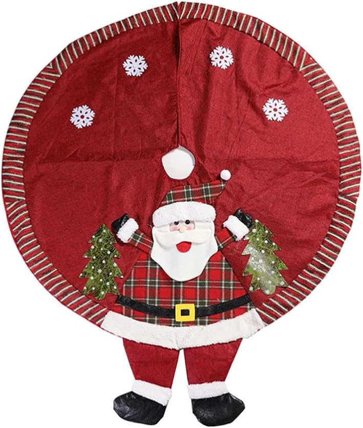 Personalised 42" Tree Skirt - Holiday Hug