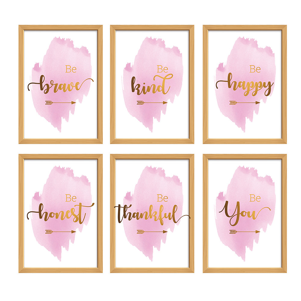 Be Brave, Be Kind, Be You Wall Art