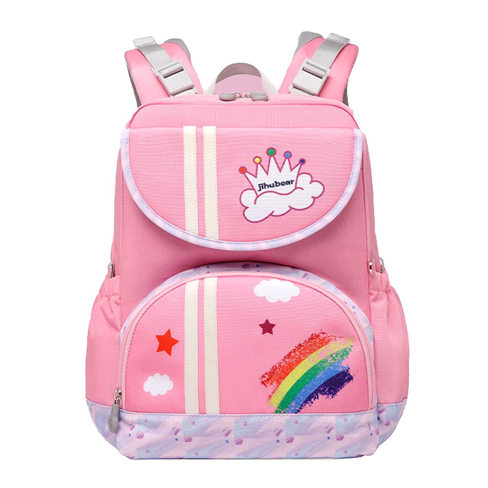 Pink Rainbow Splash Ergonomic School Backpack for Kids - Little Surprise BoxPink Rainbow Splash Ergonomic School Backpack for Kids
