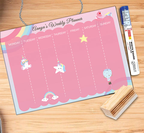 Weekly Planner - Pink