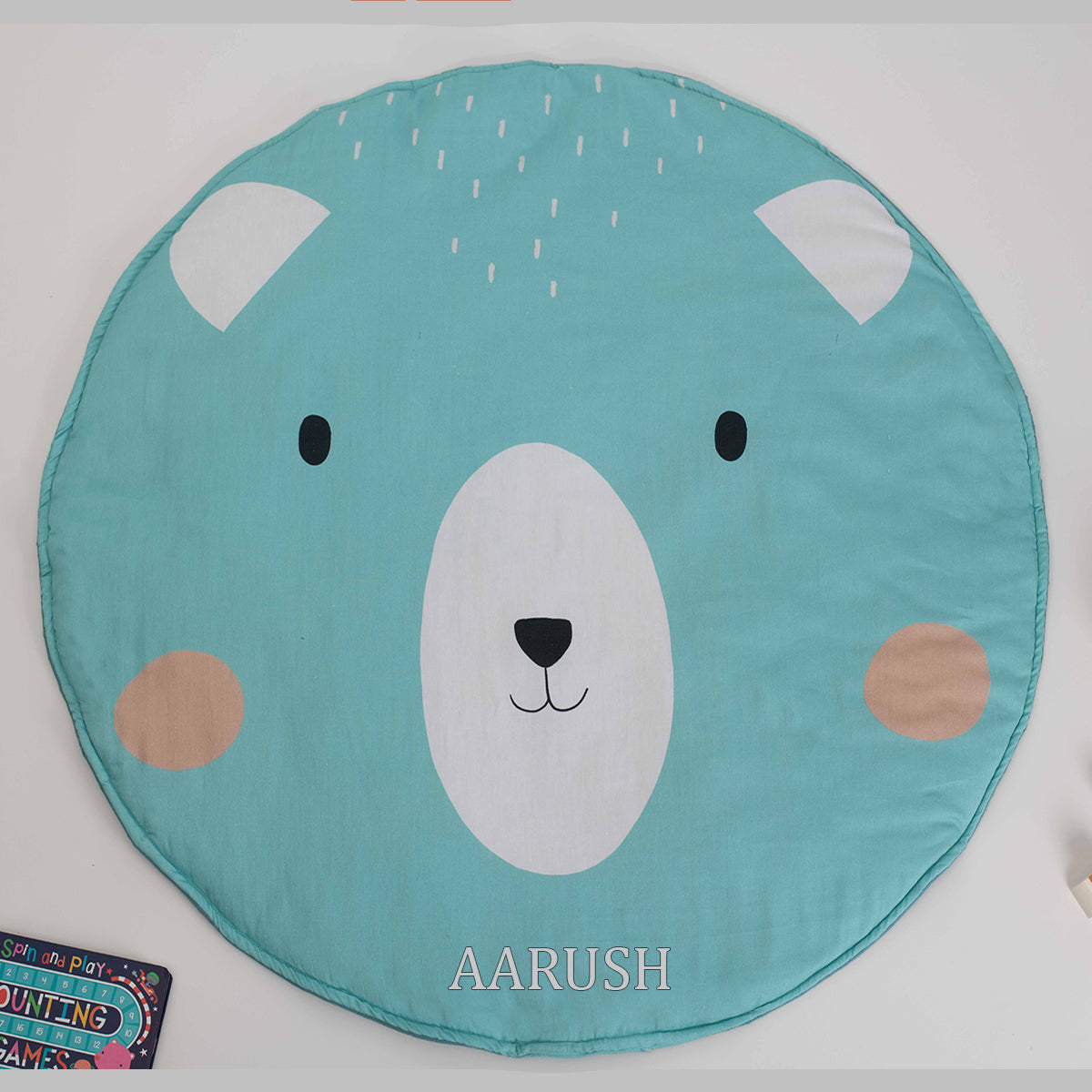 Tiny Snooze Cotton Playmat- Bear