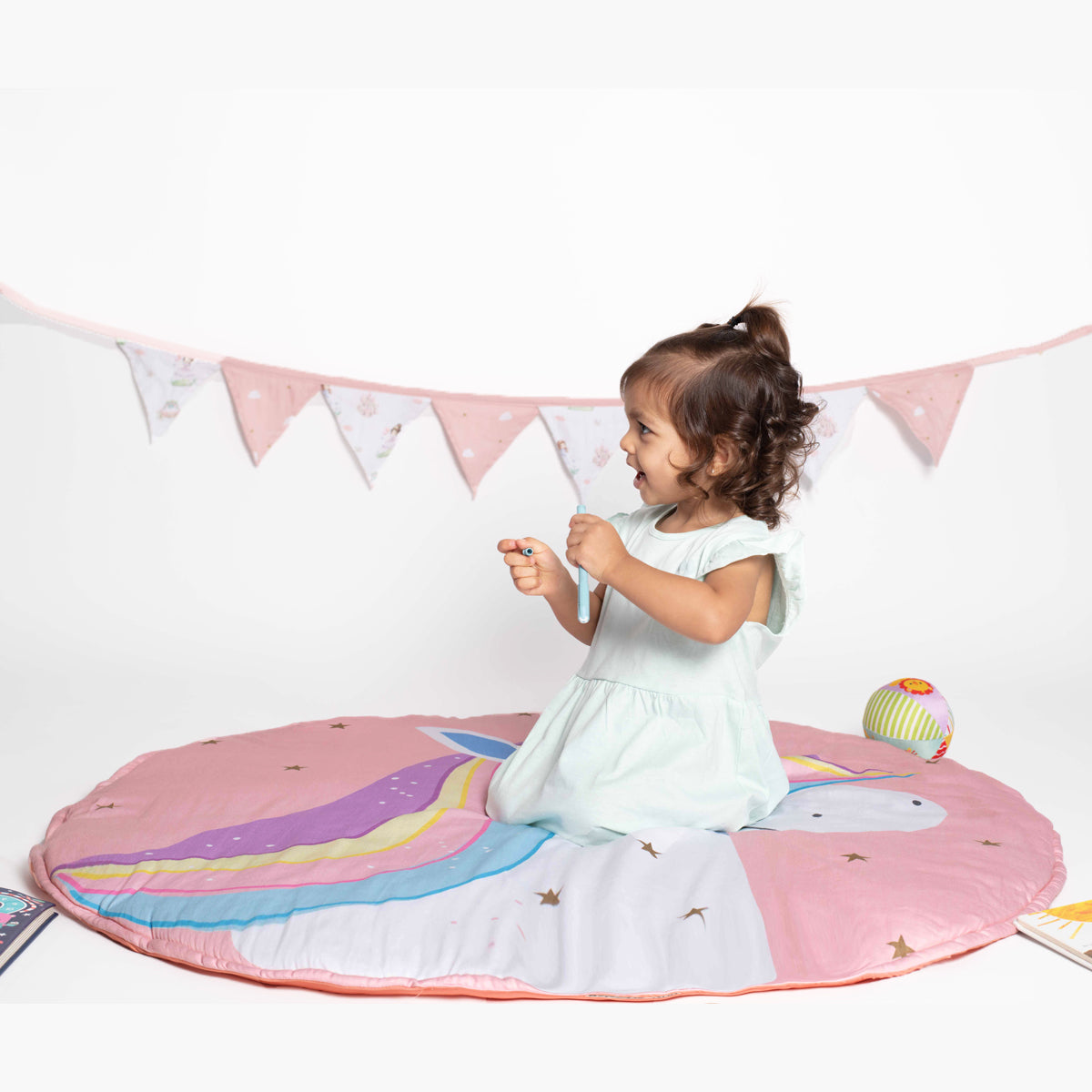 Tiny Snooze Cotton Playmat- Unicorn