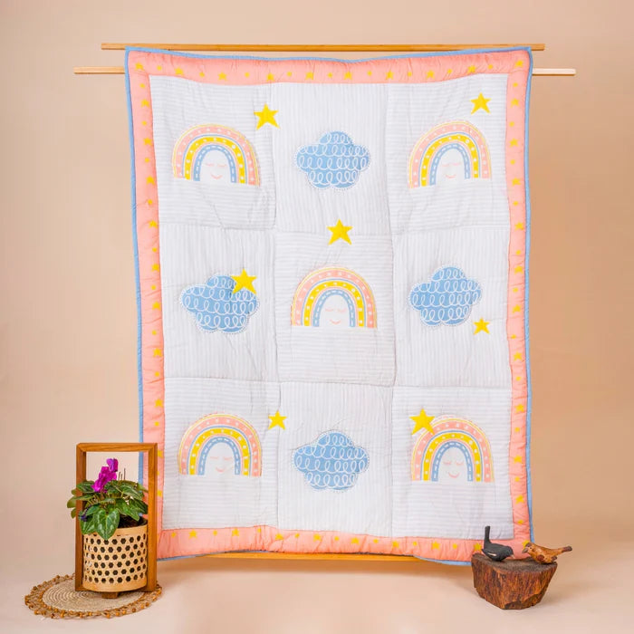 Gudgoodie Cotton Muslin Baby Quilt