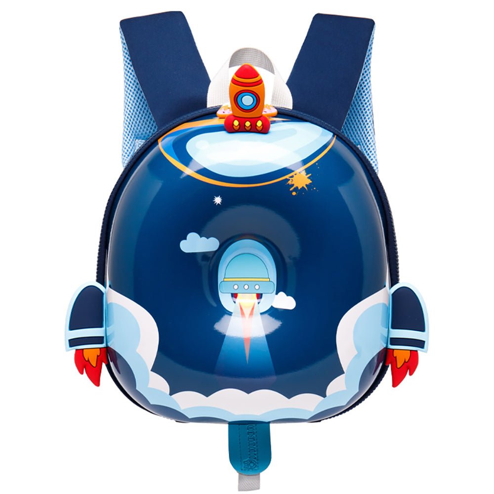 Rocket theme Donut backpack for Toddlers & Kids with Leash - Little Surprise BoxRocket theme Donut backpack for Toddlers & Kids with Leash